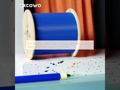 Noyau d'intérieur 1/2/4 optique blindé de la fibre optique HXCOWO de câble à fibres optiques d'anti morsure de rat GJSFJV