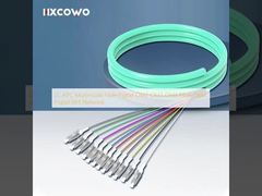 Réseau optique de Wifi de tresse de fibre multimode du tresse OM2 OM3 OM4 de fibre de LC RPA