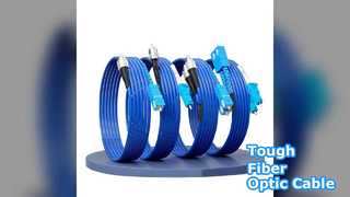 Connecteur blindé SC UPC de câble à fibre optique