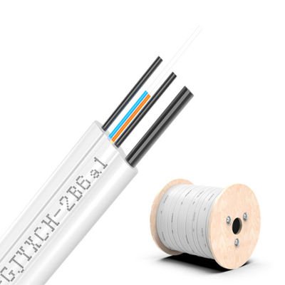 acheter Nombre de fibres 1/2/4 Noyaux HXCOWO GJYXFCH GJYXCH FTTH câble à goutte en fibre optique pour extérieur fabrication en ligne