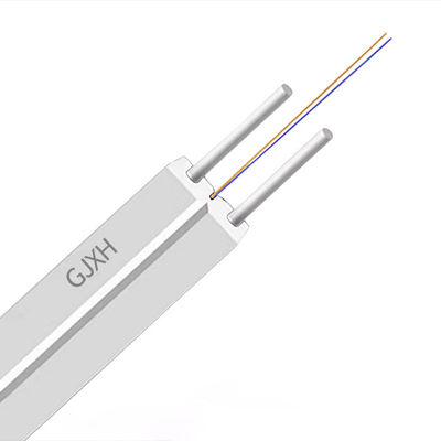 acheter HXCOWO GJXH FTTH Communication Drop Cable à fibre optique Blanc Noir Longueur personnalisée fabrication en ligne