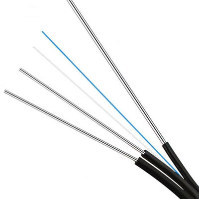 acheter 12 cœurs SM G655 câble à fibre optique GJYXCH Drop LSZH Télécommunication PE Jacket PVC fabrication en ligne