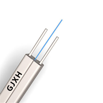 acheter HXCOWO GJXFH GJXH SM Drop Fiber Cable With Steel Wire Or FRP FTTH Cable fabrication en ligne