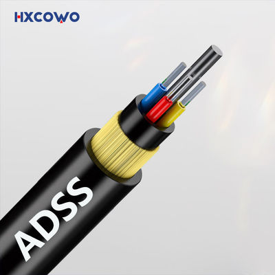 acheter Câble aérien de fibre d'envergure d'ADSS 80m 100m 120m 200m G652D G657A1 G657A2 fabrication en ligne
