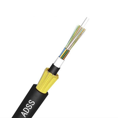 acheter Cable à fibre optique ADSS 24 avec câble à haute tension double jaquette fabrication en ligne