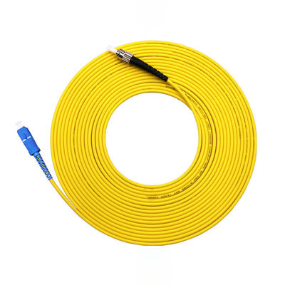acheter Customized Lengths 1m/2m/3m... 1 HXCOWO SM Simplex Armored Fiber Optic Cable Patch fabrication en ligne