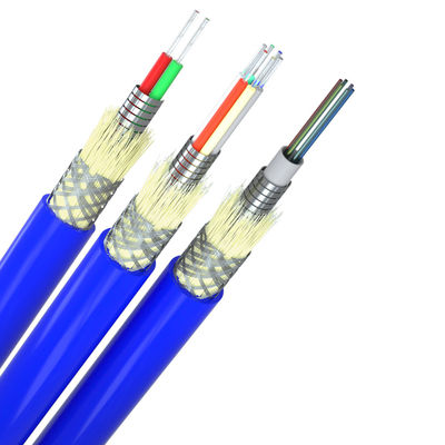 acheter OM1 OM2 OM3 Multimode Armored Fiber Optic Cable Dustproof Function fabrication en ligne