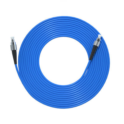 acheter 3M FC ST Simplex Single Mode Armored Fiber Optic Cable with Customized Lengths and 2 fabrication en ligne