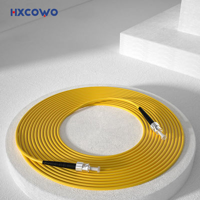 acheter G652D Single Mode Armored Fiber Optic Cable Patch for 850nm/1310nm/1550nm by HXCOWO fabrication en ligne