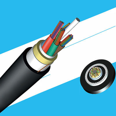 acheter 12 24 Core ADSS OFC Non Metallic SM Fiber Optic Cable For Outdoor Aerial Installation fabrication en ligne