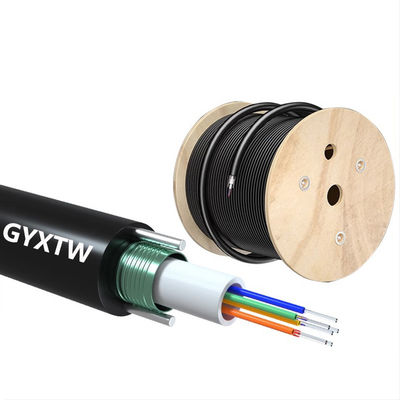 acheter Type de fibre G652D/G657A1/G657A2 Cable à fibre optique extérieur pour HXCOWO SM 2/4/6/ Core GYXTW fabrication en ligne