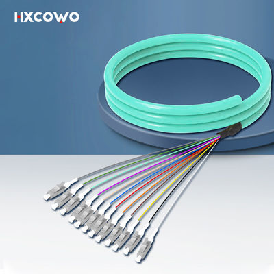acheter LC APC Multimode Fiber Pigtail OM2 OM3 OM4 Fiber Optic Pigtail Wifi Network fabrication en ligne