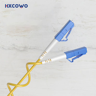 acheter SM/MM/OM3 G657A2 Armored Fiber Optic Patch Cord FTTH Indoor Simplex LC-LC fabrication en ligne