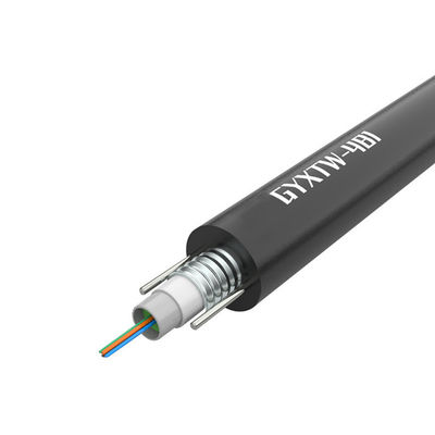 acheter 4 6 8 10 12 Core GYXTW Armoured Fiber Optic Cable for Network Data Signal Transmission fabrication en ligne