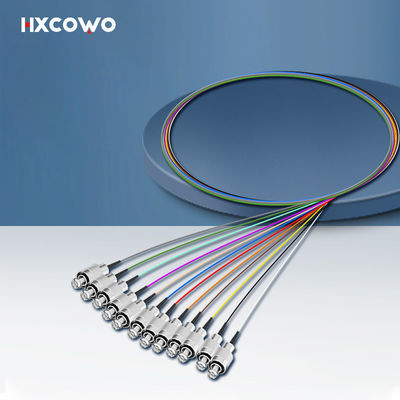 acheter Tête ronde de noyau de la catégorie 0.9mm FC 12 de télécom du tresse 1.5M de mode unitaire du réseau 4g fabrication en ligne