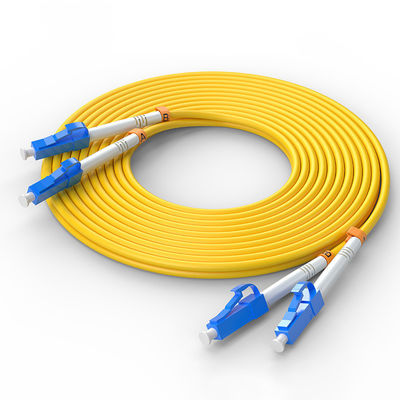 acheter Single Mode LC/UPC-LC/UPC FTTH Duplex Fiber Optic Cable Patch for Customized Colors fabrication en ligne