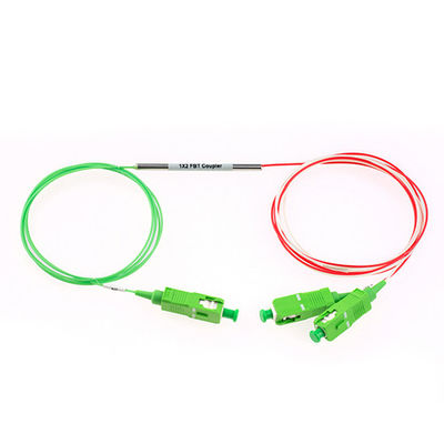 acheter FTTH FTTX HX 1x2 PLC Splitter LC SC ST FC 1260nm-1650nm Splitter de câble à fibre optique fabrication en ligne