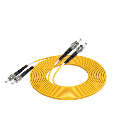 acheter Longueurs personnalisées HXCOWO ST Patch de câble à fibre optique duplex monomode 9/125 OS2 fabrication en ligne