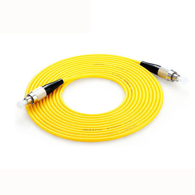 acheter HXCOWO 1 m 10 m FC-FC 2.0mm 3.0mm LSZH PVC OFNR SM G652D G657A1 G657A2 OS2 9/125um câble à fibres optiques fabrication en ligne