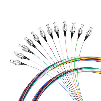 acheter G657 12Color 0,9mm 1,5M Pigtail en fibre optique pour FTTX Longueur d'onde 850nm/1310nm/1550nm fabrication en ligne