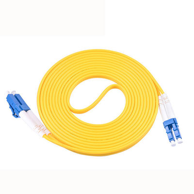 acheter Customized Lengths HXCOWO MM OM1/OM2/OM3/OM4 LC-LC Duplex Multi Mode Fiber Optic Cable Patch fabrication en ligne