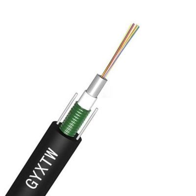acheter Câble à fibre optique GYXTW blindé monomode extérieur 2/4/6/8/12/16/24 noyau G657A1 par mètre fabrication en ligne