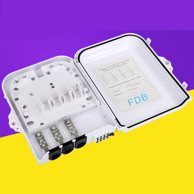 acheter PC/ABS 8 Core Optical Fiber Terminal Box Wall Mounted Outdoor Fiber Termination Box fabrication en ligne