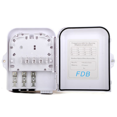 acheter Boîte à bornes optique de diviseur de fibre de l'ABS 4Core 8Core 12Core 24Core 48Core 12 mois fabrication en ligne