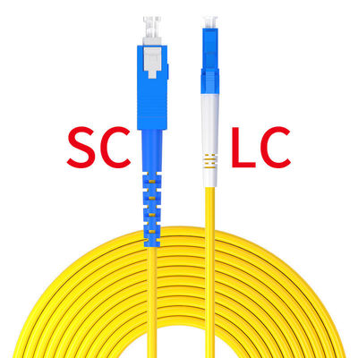 acheter Customized PVC/LSZH Fiber Optic Cable Patch with SC/FC/LC/ST Connector Type by HXCOWO fabrication en ligne