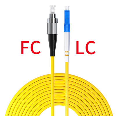 acheter HXCOWO FC-LC/UPC Fiber Optic Cable Patch in Customized Colors with High Durability fabrication en ligne
