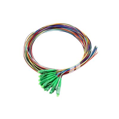 acheter Customized LC Fiber Pigtails 0.9mm 2mm 3mm Cable Diameter Patch Cord Pigtail fabrication en ligne