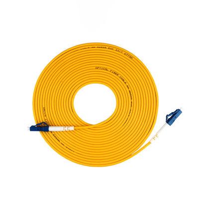 acheter Indoor SM G652D G657A1 G657A2 Simplex 3.0mm LC UPC Fiber Optic Cable Patch for FTTxFTTB fabrication en ligne
