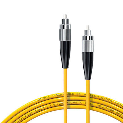 acheter HXCOWO FC-FC Singlemode 3.0mm LSZH Fiber Optic Cable Patch with 2 and Wide Application fabrication en ligne