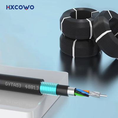 acheter Armored Direct Burial Fiber Optic Cable OEM ODM Armoured Outdoor Cable fabrication en ligne