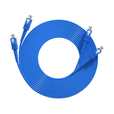 acheter HXCOWO 2 SC-SC UPC Duplex Armored Fiber Optic Cable Patch for Communication Equipment fabrication en ligne