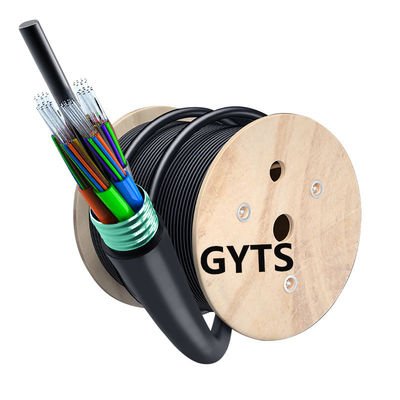 acheter GYTS 24 48Cores SM extérieur enterrement direct câble blindé en fibre optique pour réseau stable fabrication en ligne