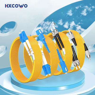 acheter 4G Network Simplex SC LC FC ST UPC APC PVC LSZH OS2 2.0mm 3.0mm Optic Fiber Patch Cord fabrication en ligne