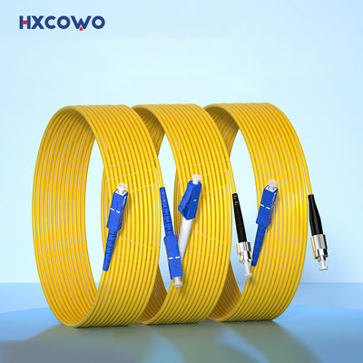 acheter SM MM 1M 2M 3M UPC APC 1 Core Fiber Optic Patch Cable For Wifi Network fabrication en ligne