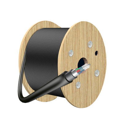 acheter SM/MM/OM3 câble à fibre optique à enterrement direct double enveloppe câble à enterrement direct fabrication en ligne