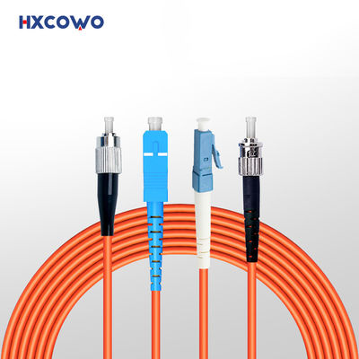 acheter Corde de brassage duplex recto FTTH SC/LC/FC/ST UPC/APC câble de brassage à fibres multimodes fabrication en ligne