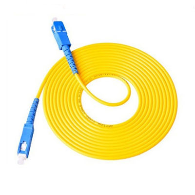 acheter G652D/G657A1/G657A2/OM1/OM2/OM3/OM4 Corde à patch à goutte en fibre optique avec connecteur SC-SC fabrication en ligne