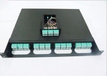 acheter 1U Fiber Patch Panel MTP/MPO Chassis 12 Port Fiber Patch Panel fabrication en ligne