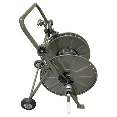 acheter LSZH Tactical Fiber Optic Cable Reel ROHS Connectivité FTTx améliorée ISO fabrication en ligne
