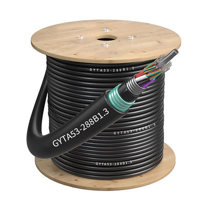 acheter Outdoor Armored Fiber Optic Cable GYTA53 2~216core 1km Unarmed for Telecom Communication fabrication en ligne