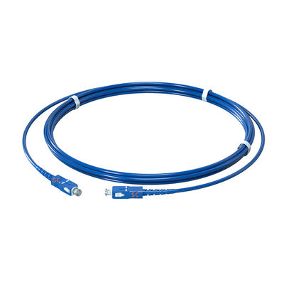Fiber Type Single Fiber Single Mode Armored Patch Cord SC-UPC/SC-UPC Blue 9/125um