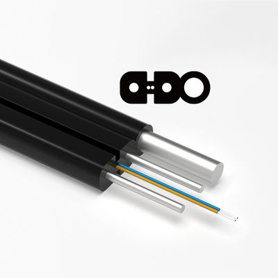1Km 1 2 4 6 8 12 Cœur G657A1 G657A2 longueur personnalisée câble à fibre optique extérieur pour applications intérieures et extérieures