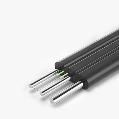 Customized Color PVC LSZH LSOH PE HDPE Jacket HXCOWO Fiber Optic Cable With Messenger