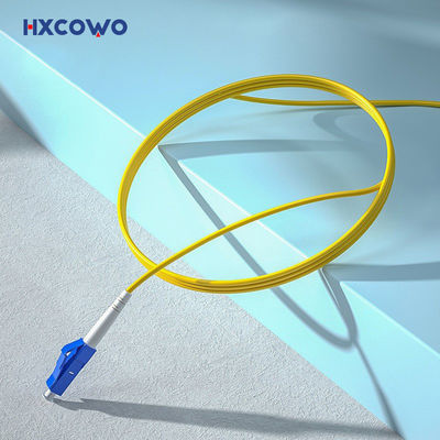 2.0mm Fiber Optic Pigtail Single Mode Orange LSZH Fiber Optic Cable Pigtail