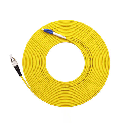 FTTX Améliorez votre réseau avec le câble de patch en fibre optique blindé FC/LC Simplex SM de HXCOWO en couleurs personnalisées