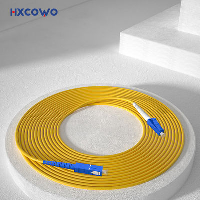 HXCOWO FTTH FTTx FTTB Réseau câble à fibre optique LC SC/UPC Optique 1M mode unique
